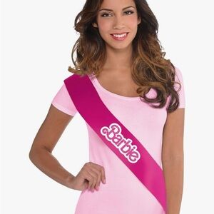 Malibu Barbie Deluxe Sash 30" Costume Accessory